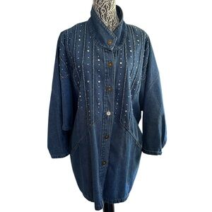 Vintage Pado Studded Denim Jacket